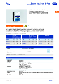 Thumbnail of document Data Sheet - 9482/33 Temperature input module for Zone 2